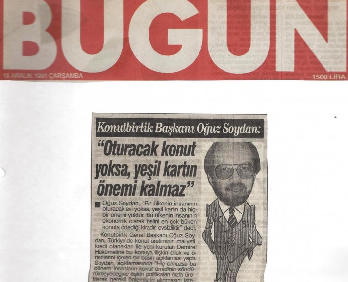 10 Aralık 1991 Bugün