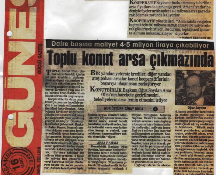 16 Mart 1988 Güneş