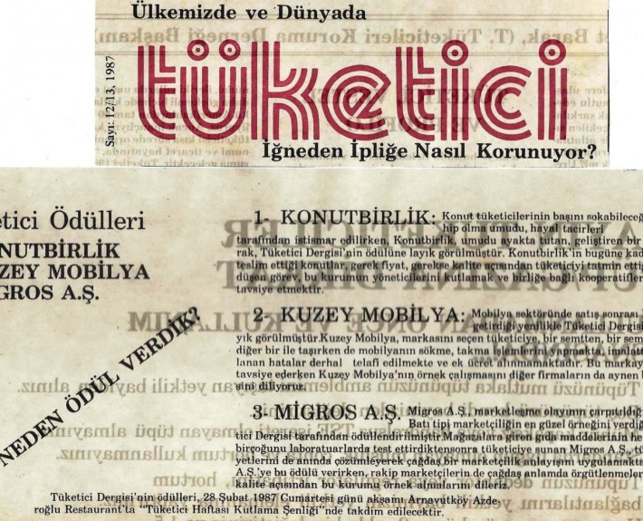 1987-1 Tüketici