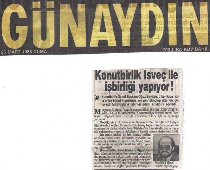 25 Mart 1988 Günaydın